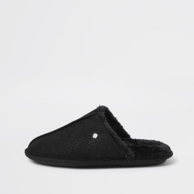 river island mens slippers