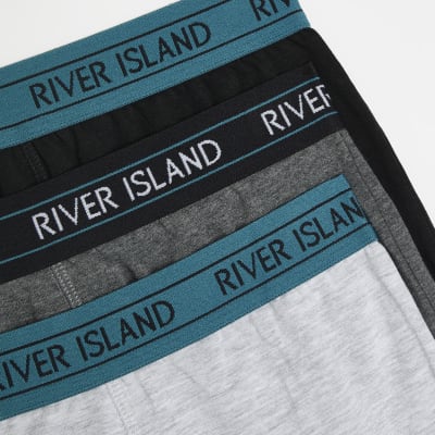 Black multipack of 5 boxer shorts