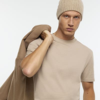 Black multipack of 5 slim fit tshirts River Island