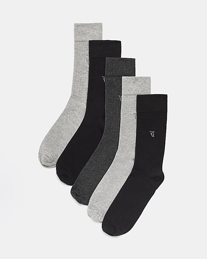 Black Multipack RI socks