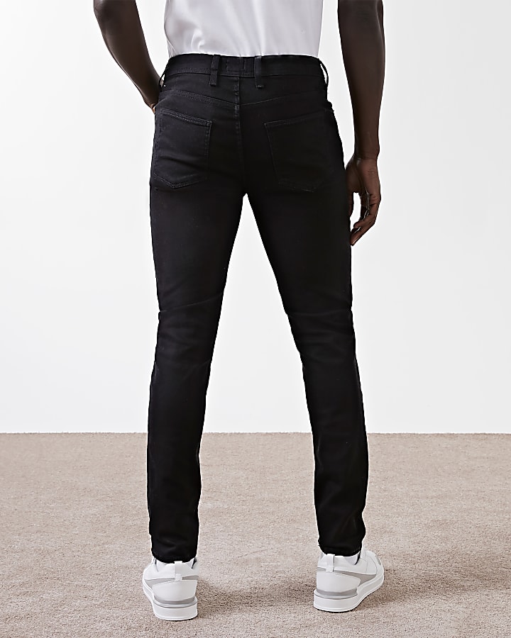 Black multipack slim jeans