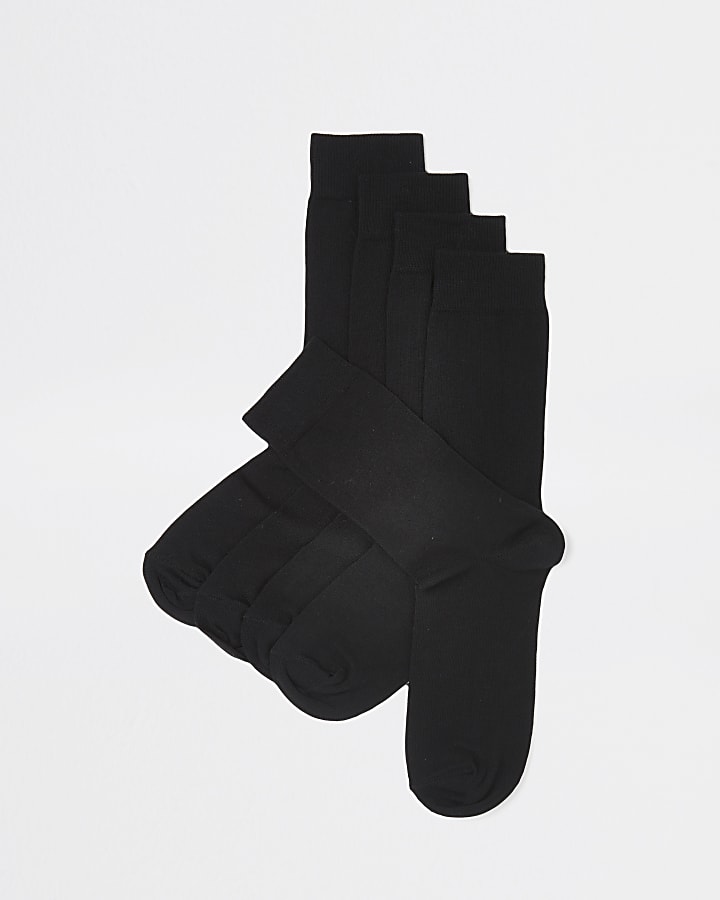 Black multipack socks