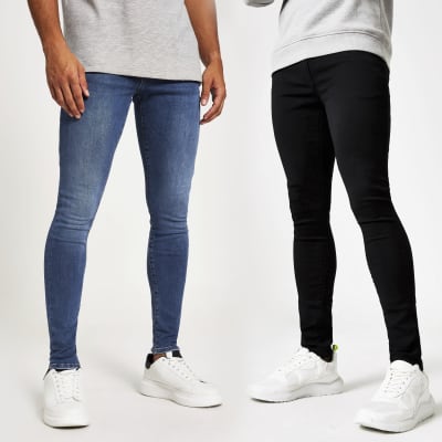 river island ollie spray on jeans