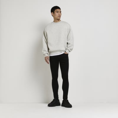 black ollie spray on skinny jeans