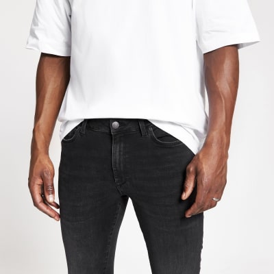black ollie spray on skinny jeans