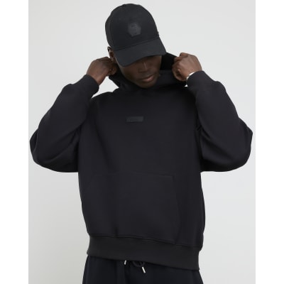 Black Oversized Fit Premium Hoodie