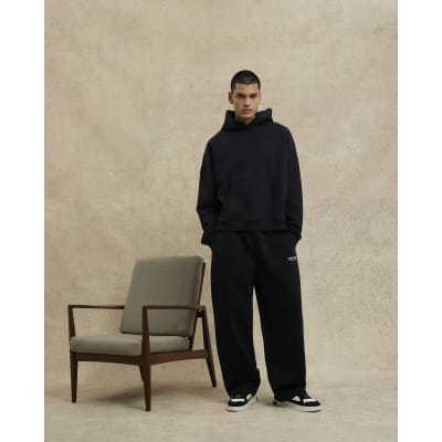 Black Oversized Long Sleeve Luminis Hoodie