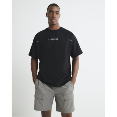 Black Oversized Short Sleeve Luminis T-Shirt