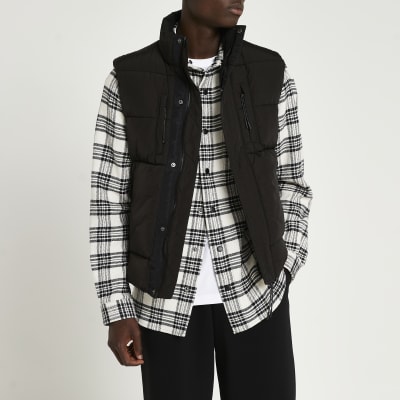 long gilet river island