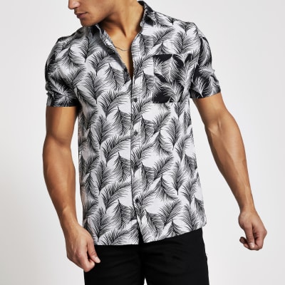 river island slim fit shirt