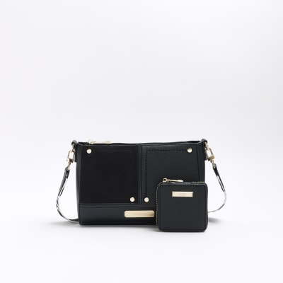 River Island Black Cross Body Bag