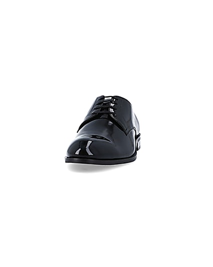 360 degree animation of product Black patent derby shoes frame-22
