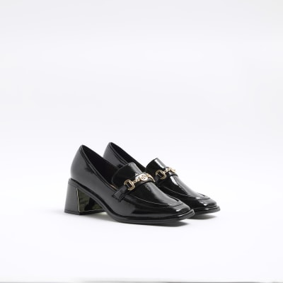 River island best sale heeled loafers