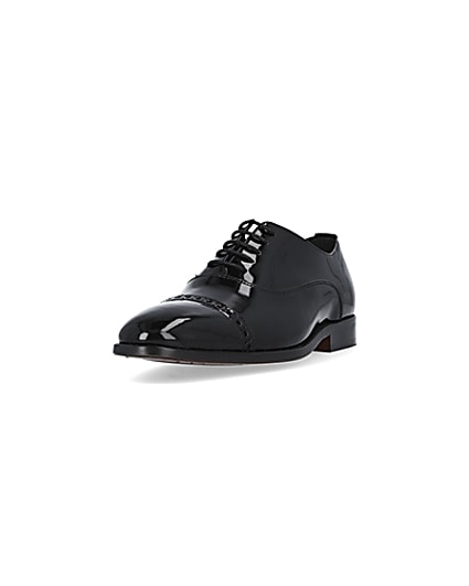 360 degree animation of product Black Patent Oxford shoes frame-23