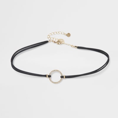 regular black choker