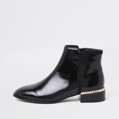 black chelsea boots womens river island