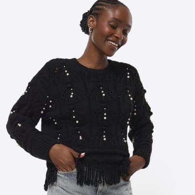 Black hotsell pearl jumper