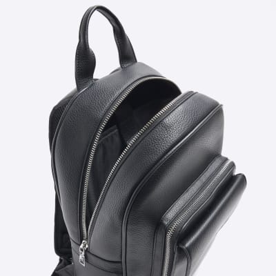 River island leather backpack sale