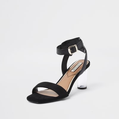 river island clear heels
