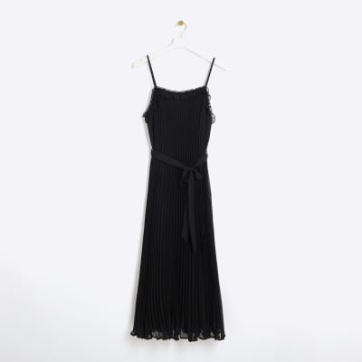 約5.3万円 タグ付 Arobe Pearl Frill Dress BLACK My Mum Made It Obsidian Frill Dress | Pickle