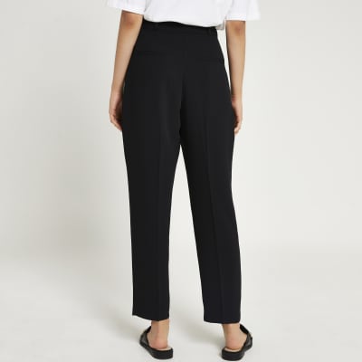 black tapered trouser