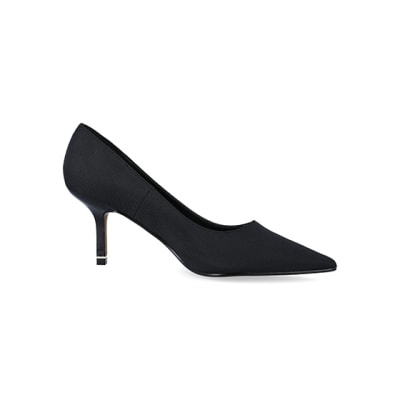 Ladies black cheap pointed shoes