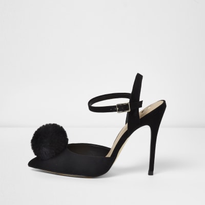 river island pom pom boots