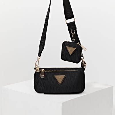 black cross over handbag