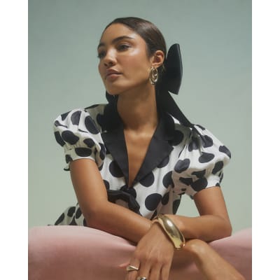 Black Premium Kendal Occasion Bow Hair Clip