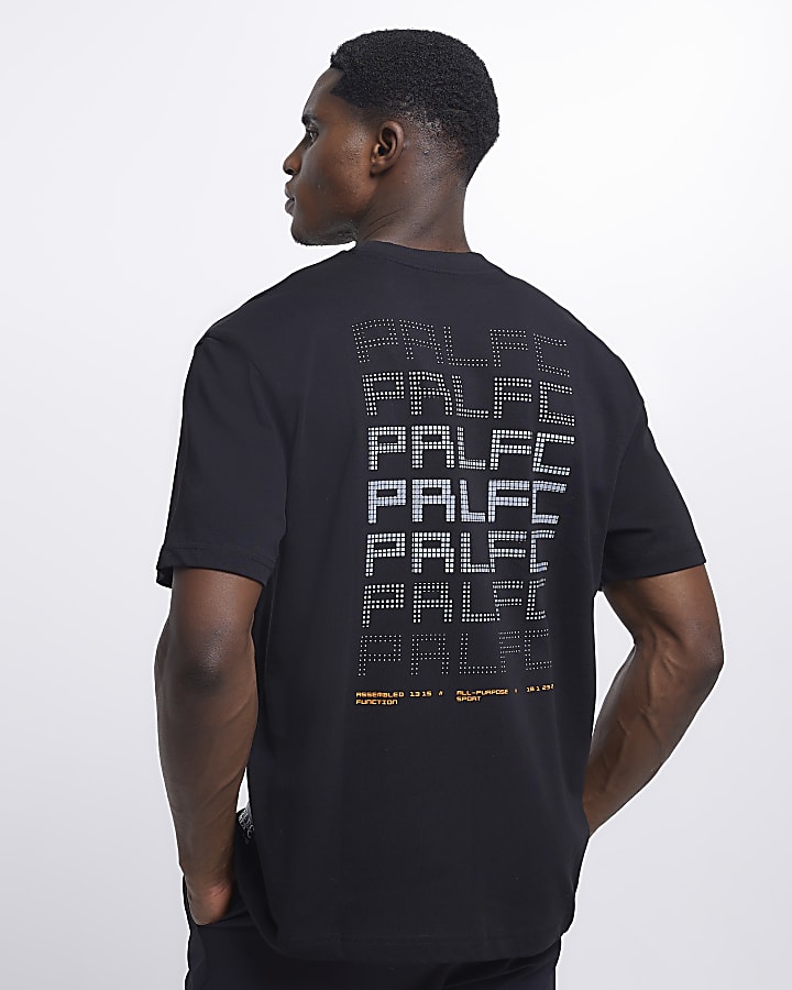 Black Prolific Short Sleeve Graphic T-shirt