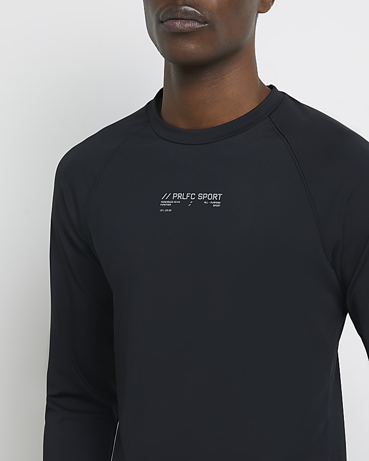 Black Prolific sport long sleeve t-shirt