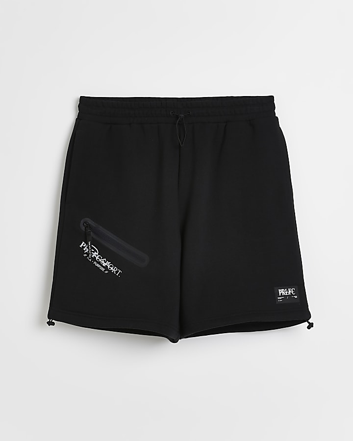 Black Prolific sport regular fit shorts