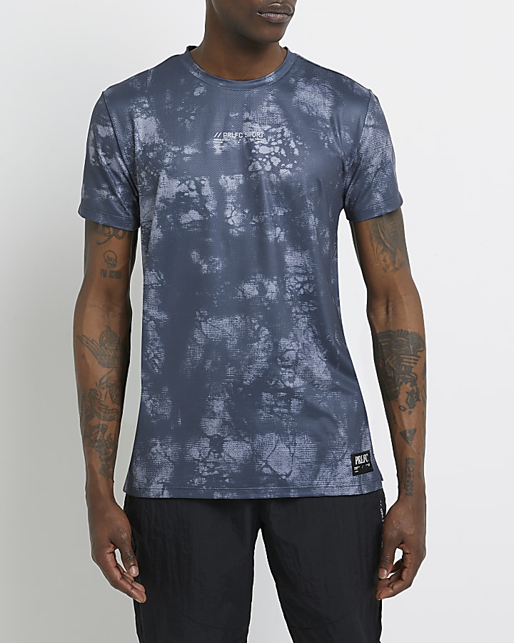 Black Prolific sport tie dye t-shirt