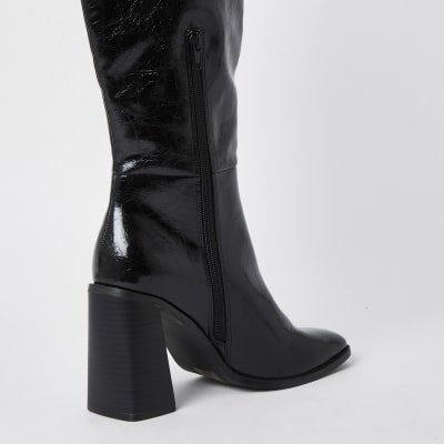 high leg boots
