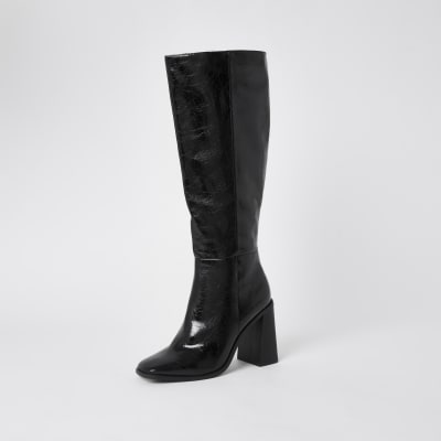 river island flat boots