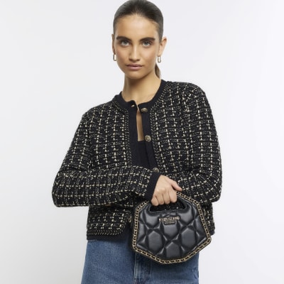 River Island Mini Cross Body Bag In Black for Women