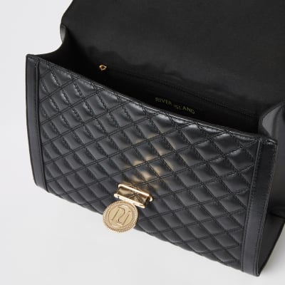 river island black cross body bag