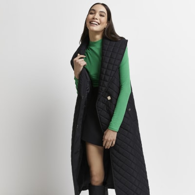 long gilet river island