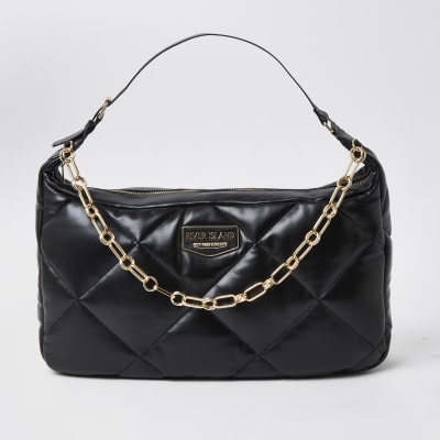 river island quilted shoulder bag