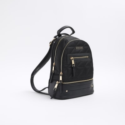 River island store black rucksack