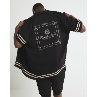 Black Regular Fit Casa de Midas Shirt