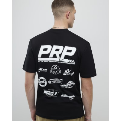 Black Regular Fit PRP Badge T-Shirt