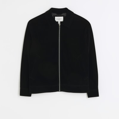 Velvet hot sale harrington jacket