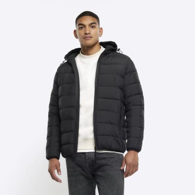 Mens puffer clearance jacket river island