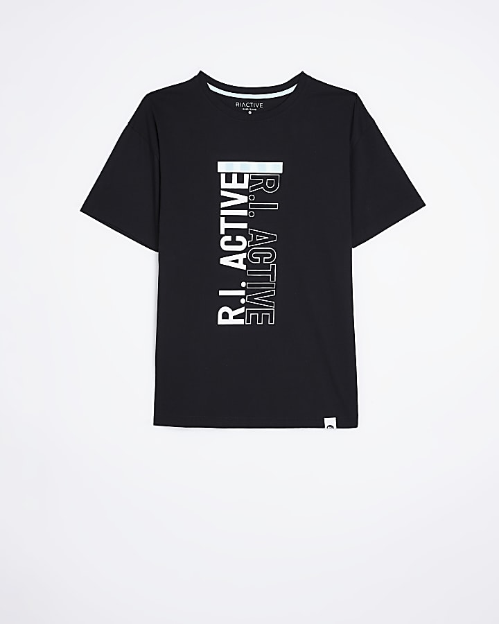 Black RI Active graphic t-shirt