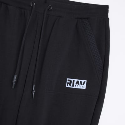 Black RI Active mesh joggers