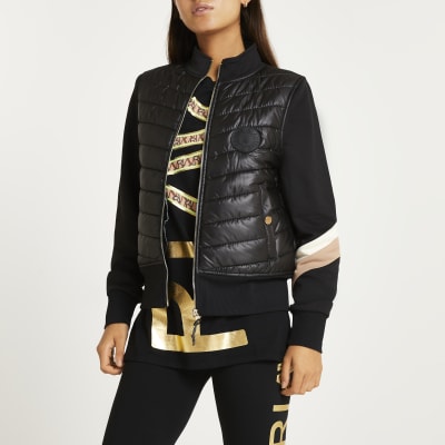 quilted active jacket