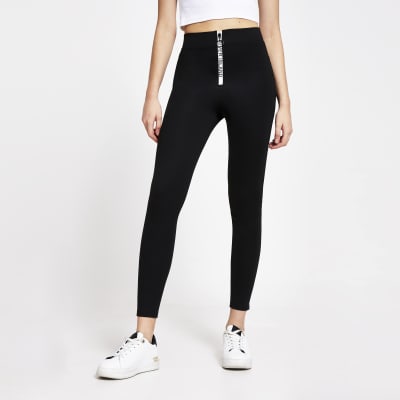 Long Tall Sally Ponte Seam Detail Legging - Black - ShopStyle