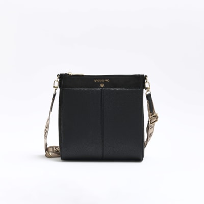 River Island Womens Black Cross Body Bag