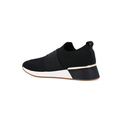 River island store ladies black trainers